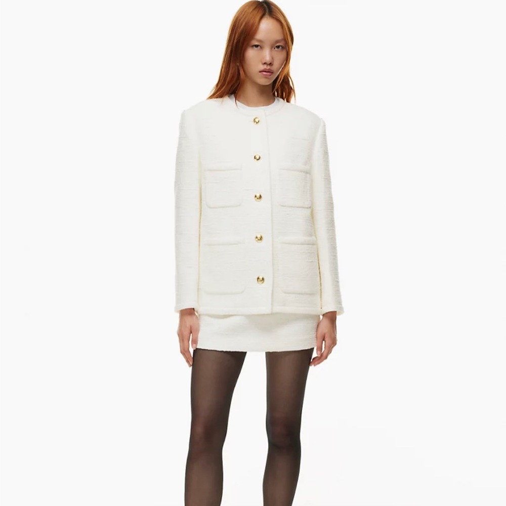 Aritzia Celebration Lady Tweed Jacket